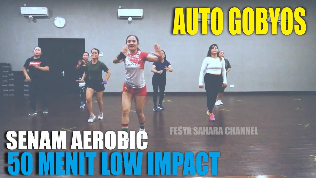 Bakar kalori dengan senam aerobik | Berlayar tidak bertepian Aerobic low impact