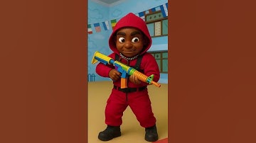 Ep 3 Time Stopper ｜ Dalgona Challenge ｜ #ruinedbyai #brainrot #squidgame3 #player222 #ai #Shorts