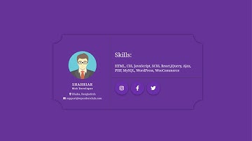 Creative CSS Profile Card Hover Effects Using Pure HTML and CSS Only | CSS Profile Cards UI Design