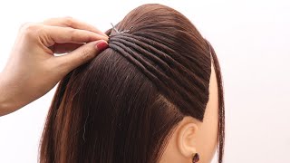 3 cool ponytail hairstyle for teenager girls | cute hairstyle for outing