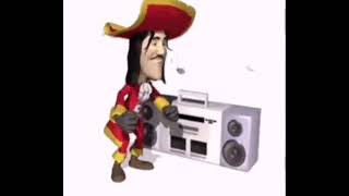 Пират танцует под музыку(meм для TukTok)