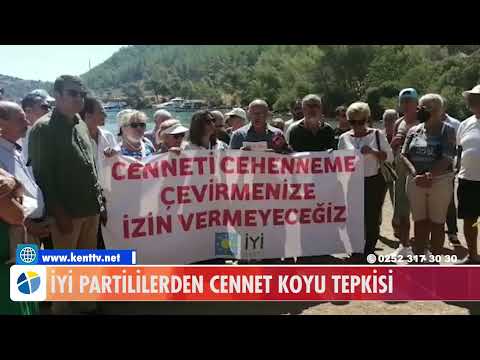 İYİ PARTİLİLERDEN CENNET KOYU TEPKİSİ