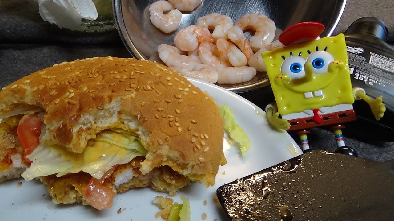 Der Feldkoch Spongebob Krabbenburger