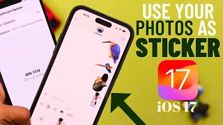 iOS 17: How To Use Your Own Photos as Sticker on iPhone! [Create Live Sticker] screenshot 4