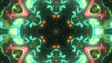 Luminous Explosion: Kaleidoscope Patterns & Lights ASMR Show