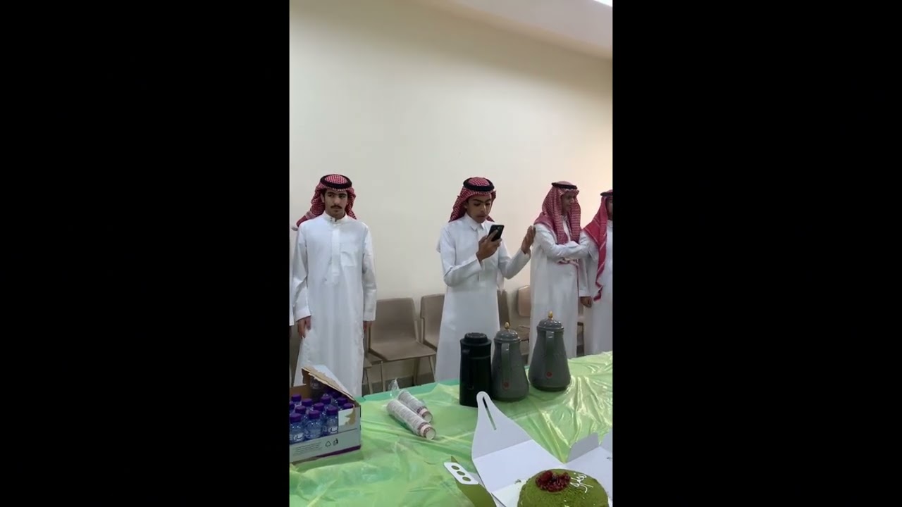 احتفال ثانوية قناء بحائل باليوم الوطني 93