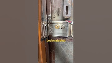 Cp plus Electric Door Lock Installation, Automatic door lock system for home #smartdoorlock