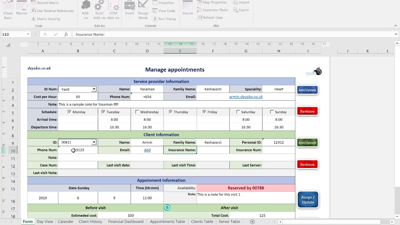 Managing your appointments - YouTube