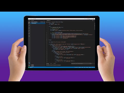 VS Code Running In The Browser...(Even On Mobile Devices)