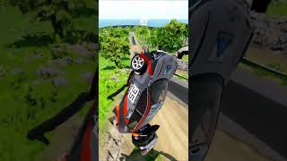 BeamNG Drive Car Crash | CrashDrivenKing #145 😱😲#shorts #BeamNGDrive #CrashDrivenKing