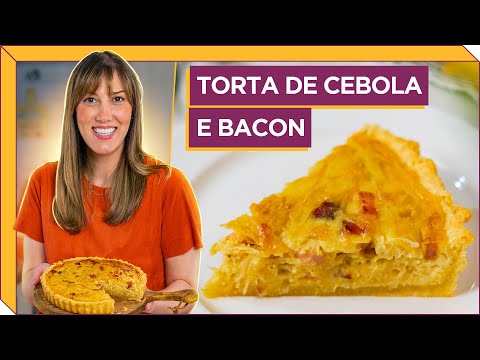 Vídeo: Torta De Bacon E Cebola Saudáveis