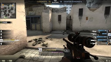 CSGO 1v5 Game Winning Ace Clutch