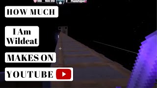 How much I am Wildcat makes on Youtube - YT Money Business Model