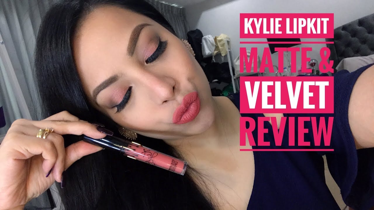 Kylie Lipkit Velvet Dazzle Matte High Maintenance Makeup Review