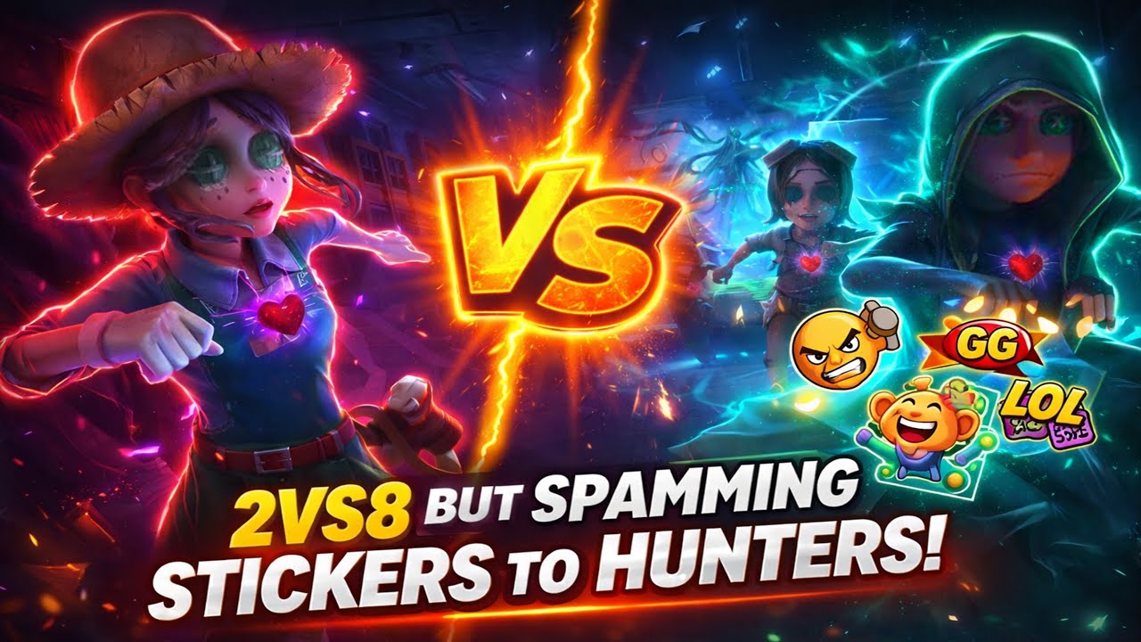 2VS SURVIVOR - STICKERS SPAMMER EDITION  l Identity v