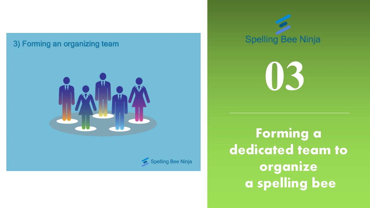 How To Organize A Spelling Bee