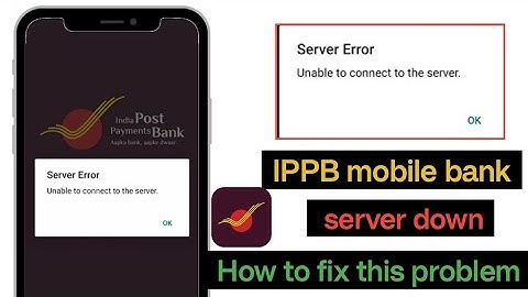 Indian Post Payment Bank App is Not Working Problem Today || IPPB App Loading Problem Today Fix