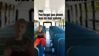 When you forgot your volume was at max volume #like #funny