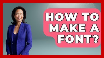 How To Make A Font? - Graphic Design Nerd