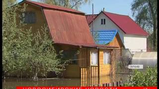 Пик паводка начался в Новосибирске: 60 дач в зоне риска Пик паводка начался в Новосибирске: 60 дач в зоне риска