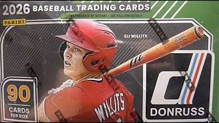 2026 Donruss Baseball Blaster Box Break