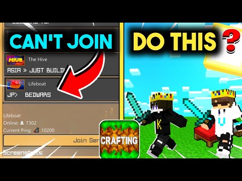 How to play Bedwars in Crafting and building 