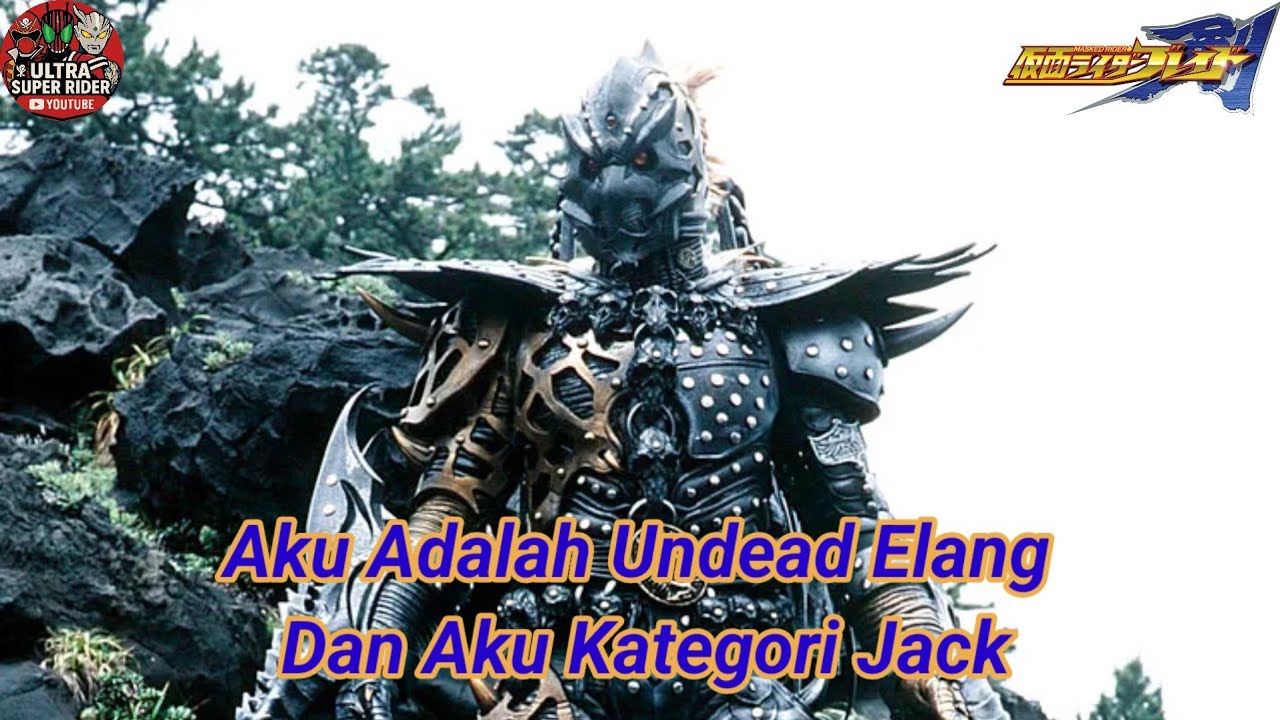Aku Adalah Undead Elang Dan Aku Kategori Jack (Kamen Rider Blade - PS2)