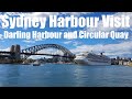 Sydney Harbour&#39;s Darling Harbour and Circular Quay visit before cruise on Ovation of the Seas to NZ