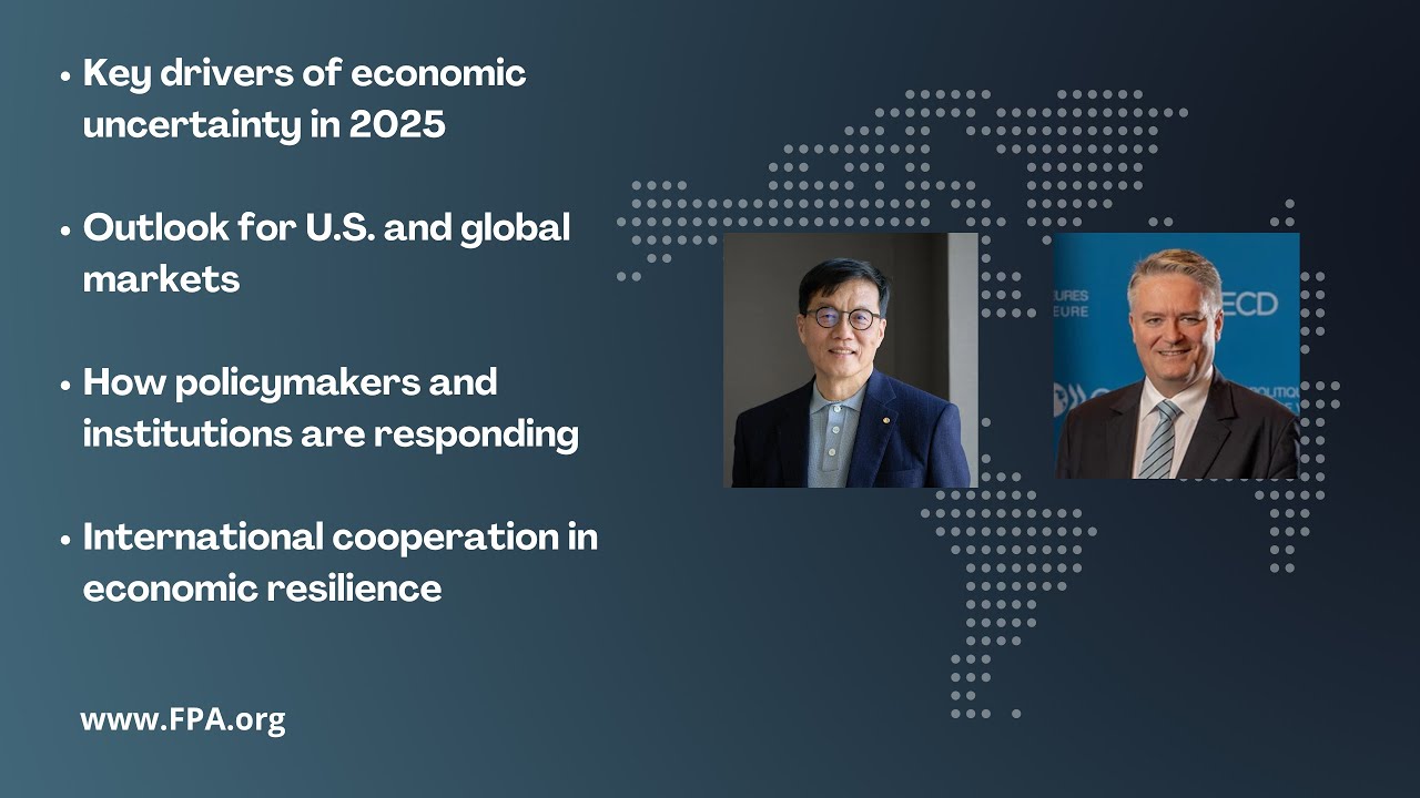 Statesman Dinner: A Conversation on Global Economic Uncertainty