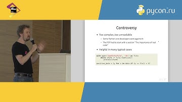 Андрей Власовских, JetBrains «Что будет в Python 3.8 и чего не будет»