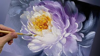 MYSTIC ROSE / PAINTING STEP BY STEP / PAINTING THERAPY TO LEARN AND RELAX screenshot 1