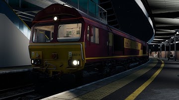 6001 Acton T.C. to Newhaven Day Aggregates - London Commuter - Class 66 - Train Sim World 2