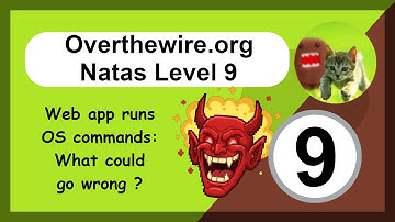 Overthewire - Natas - Level 9 - Web App Hacking - OS Command Injection