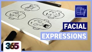 Facial Expressions | Drawing Tutorial #356/365