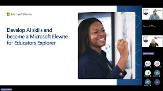 Microsoft Elevate for Educators | Build Your AI Skills & Become an Explorer