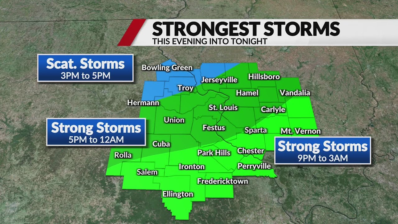 Severe weather update - YouTube