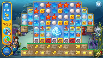 Fishdom level 906 Gameplay (iOS Android)