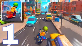 Paper Boy Race: Run games gameplay walkthrough part 1 - (ios, Android) screenshot 1