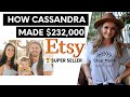 Etsy Print on Demand T-shirt Dropshipping Master Cassandra (1 Year Update)