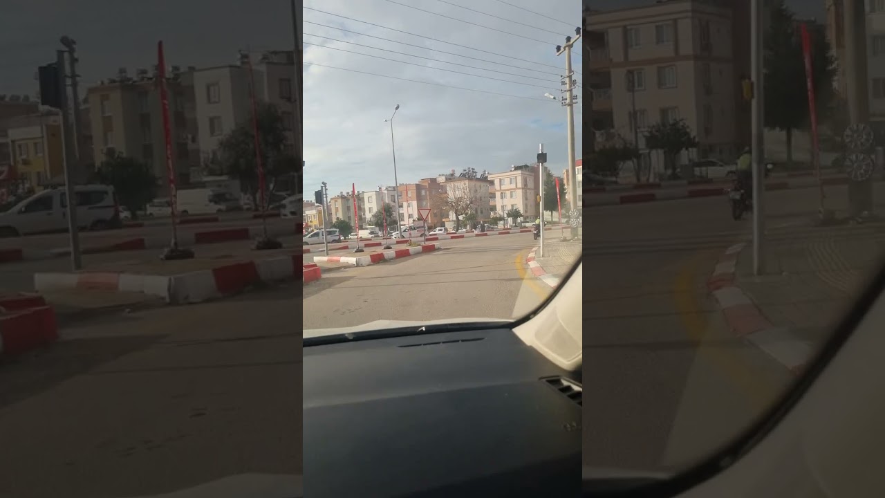 ANTALYA MURATPAŞA TORAMAN SÜRÜCÜ KURSU 2. PARKUR MOTOR SINAV DÜZERGAHI...