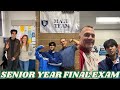 Taking pictures with my teachers and asking what they want on the final exam week