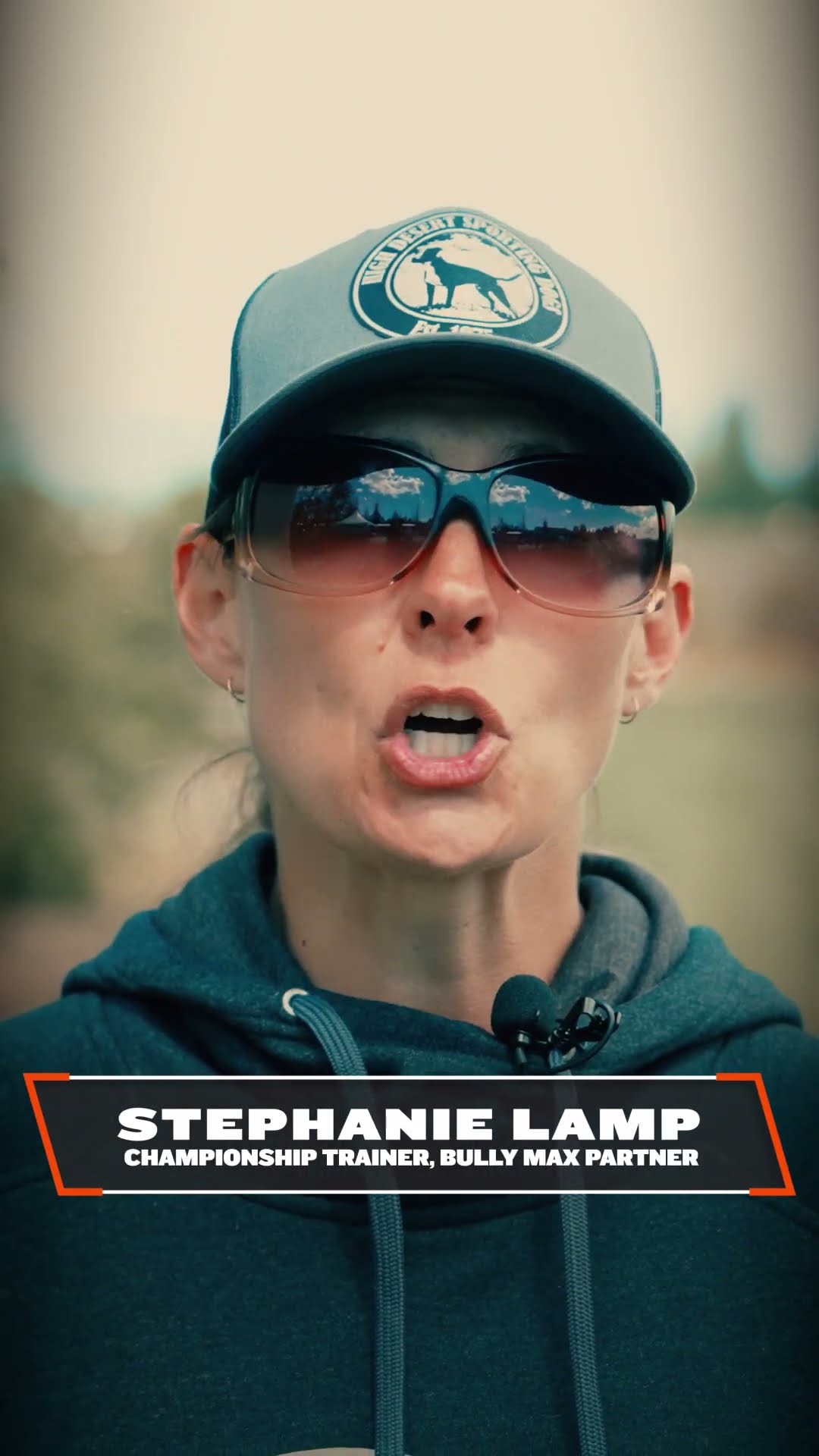 Championship trainer Stephanie Lamp talking about feeding her pit bulls Bully Max