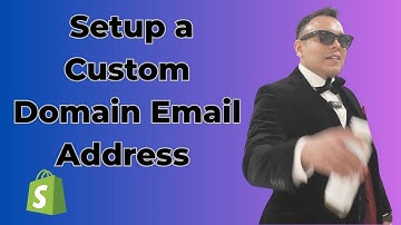 How to Setup a Custom Domain Email Address for Your Shopify Store 2025