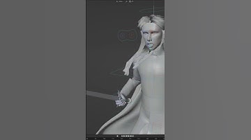 Posing Rui for the fight scene #blender #blender3d #3d  #webtoon  #webtooncanvas #webtoonartist