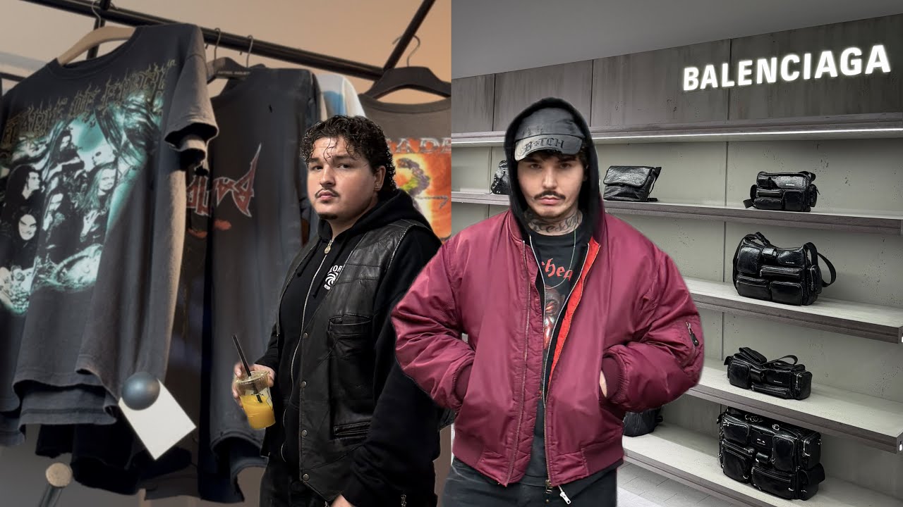 AMSTERDAM SHOPPING VLOG (BALENCIAGA, VINTAGE ETC.) MIT YARVICYN