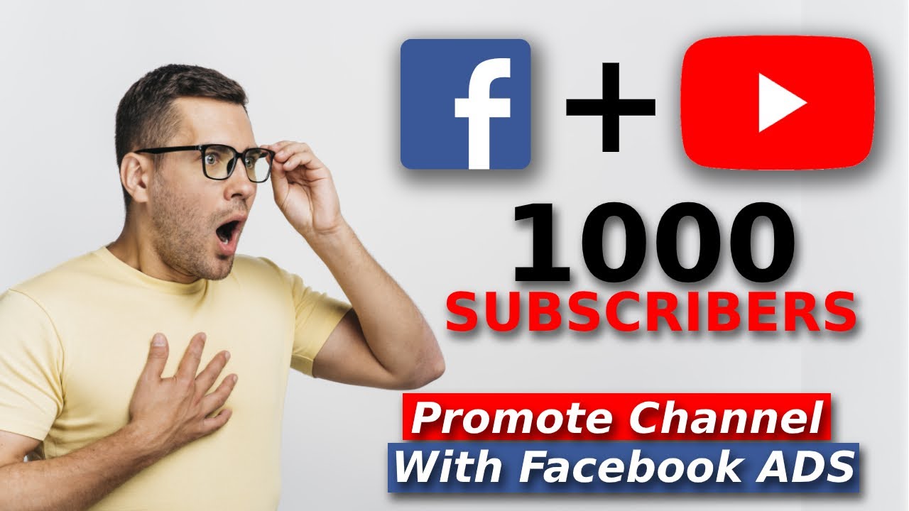 How To Promote YouTube Channel With Facebook Ads | Increase Subscribers