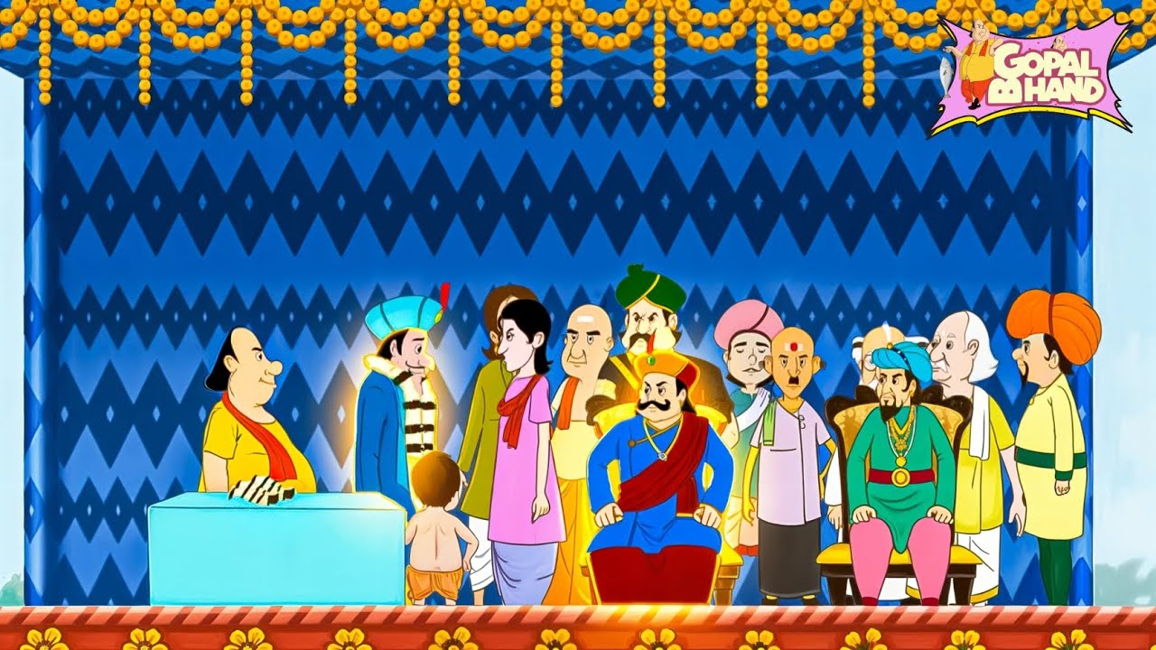 নতুন বছরের ধাঁধা 🎉 | Gopal Saves New Year Celebration | Funny Gopal Bhand Episode