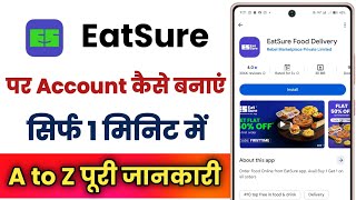 EatSure App Par Account Kaise Banaye !! How To Create Account On EatSure App screenshot 4