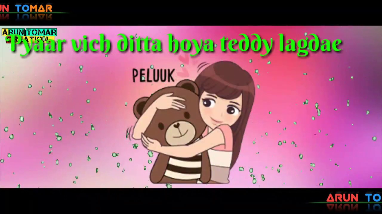 Pyar💑Vich💙Ditta💋Hoya🙉Teddy Lagde Cute Munda Whatsapp Status Video By