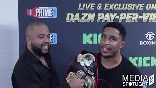 ANTHONY TAYLOR - "IF IT'S SLIM OR SALT PAPI, LET'S RUN IT", WIN OVER KING KENNY: MEDIA SPOTLIGHT UK